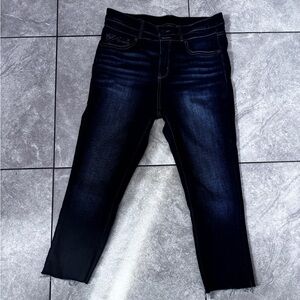 Buckle Midnight Blue Ankle Jeans